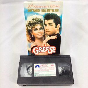 Grease - 20th Anniversary Edition- 1998- VHS Tape - Used